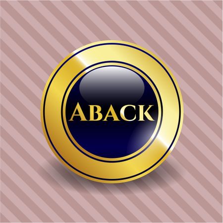 Aback shiny emblem