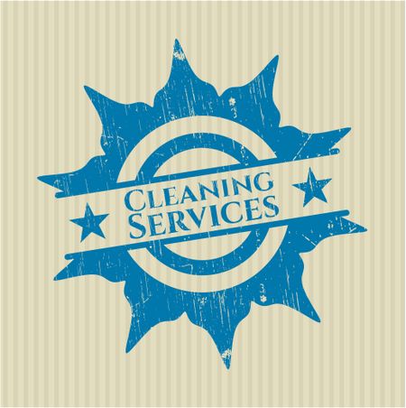 Cleaning Services grunge stamp