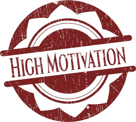 High Motivation rubber grunge seal