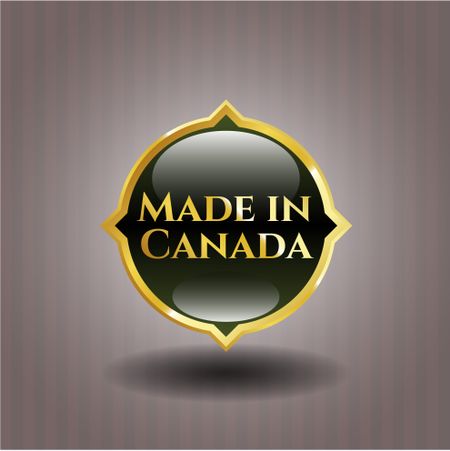 Made in Canada shiny badge