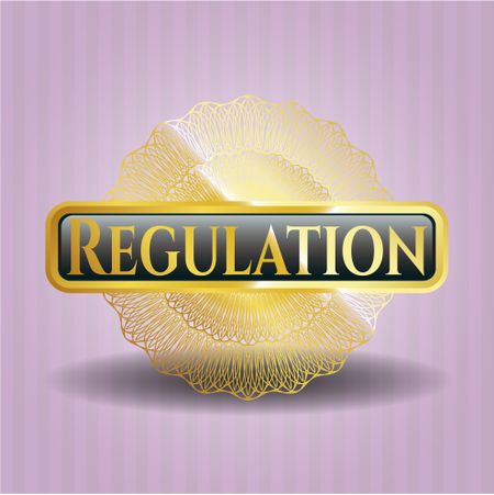 Regulation gold badge