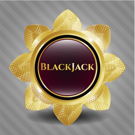 BlackJack gold shiny emblem