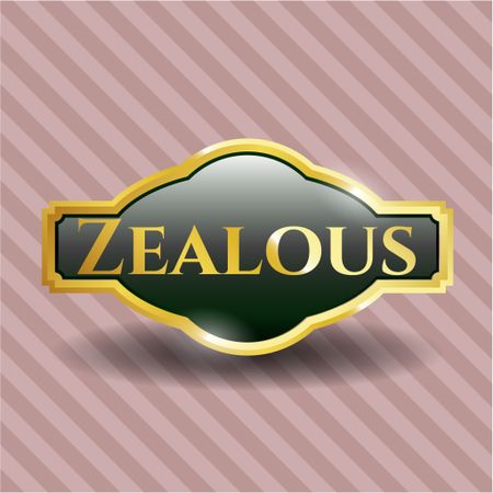 Zealous golden badge