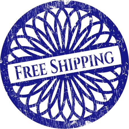 Free Shipping grunge stamp