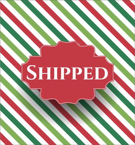 Shipped poster or card