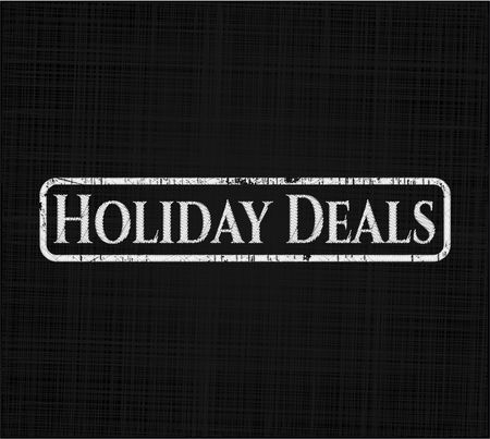 Holiday Deals chalk emblem