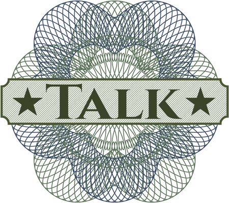 Talk abstract linear rosette