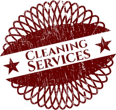 Cleaning Services grunge stamp