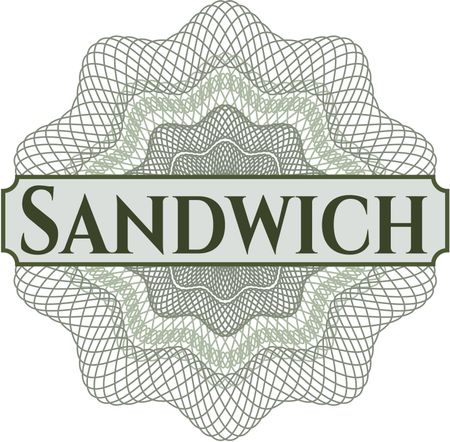 Sandwich abstract linear rosette