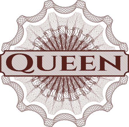 Queen rosette