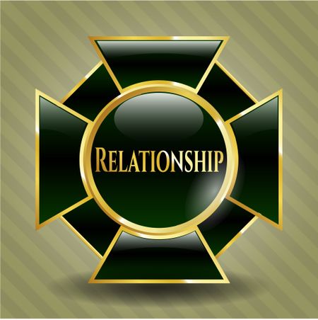 Relationship shiny badge