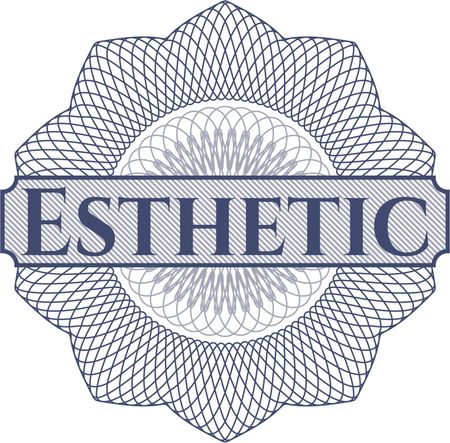 Esthetic money style rosette