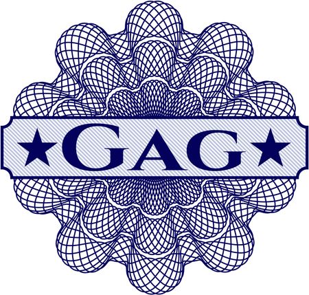 Gag abstract linear rosette