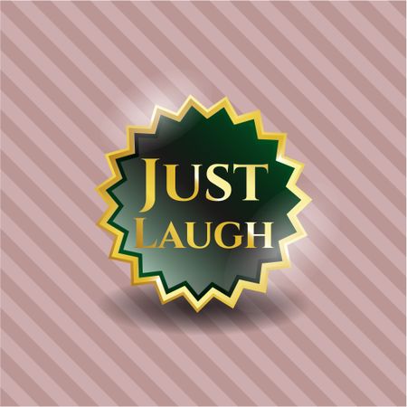 Just Laugh gold emblem
