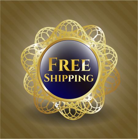 Free Shipping golden emblem