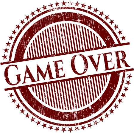 Game Over rubber seal
