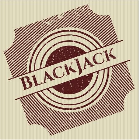BlackJack rubber grunge texture seal