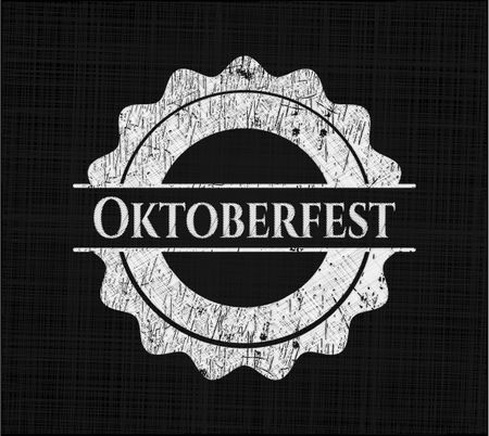 Oktoberfest chalk emblem