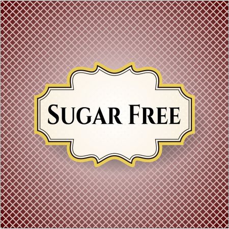 Sugar Free card or poster