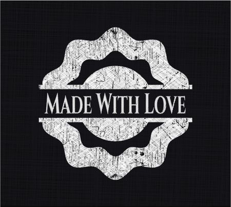 Made With Love chalk emblem