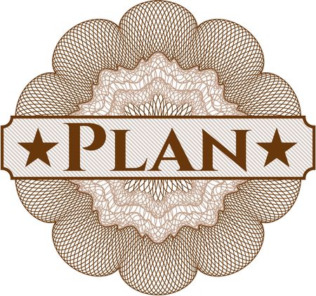 Plan linear rosette