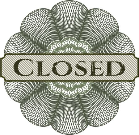 Closed rosette