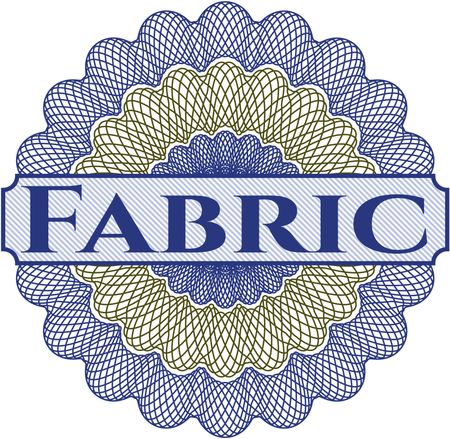 Fabric rosette