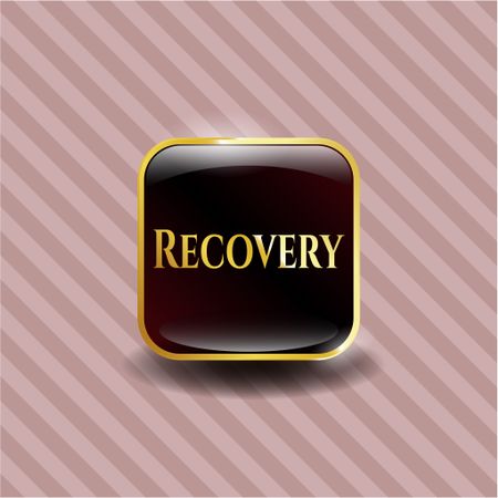 Recovery gold emblem