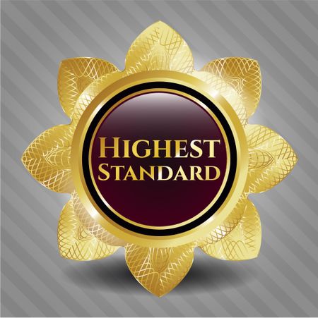 Highest Standard golden badge