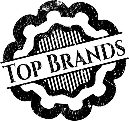 Top Brands rubber stamp