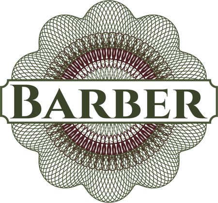 Barber linear rosette