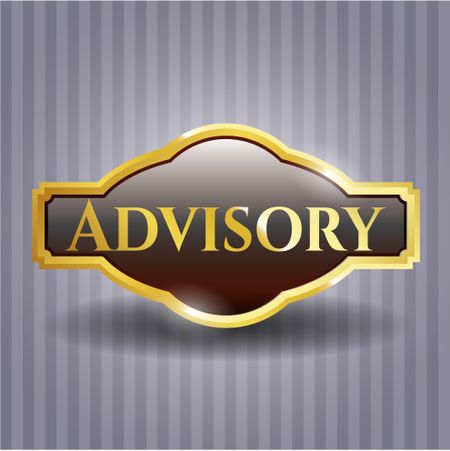 Advisory shiny badge