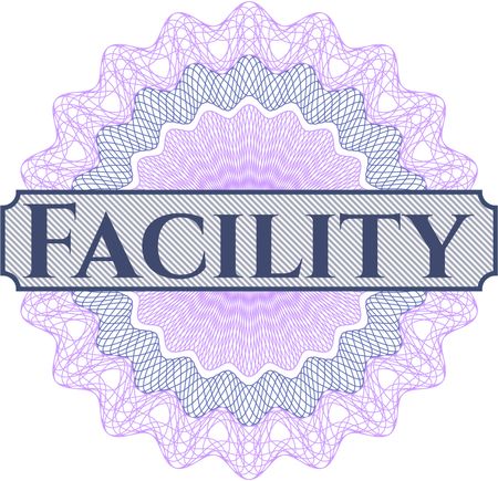 Facility money style rosette