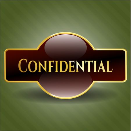 Confidential shiny emblem