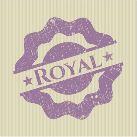 Royal rubber stamp