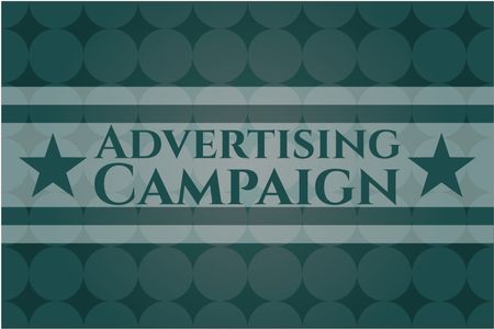 Advertising Campaign card or banner