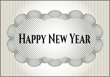 Happy New Year poster or banner