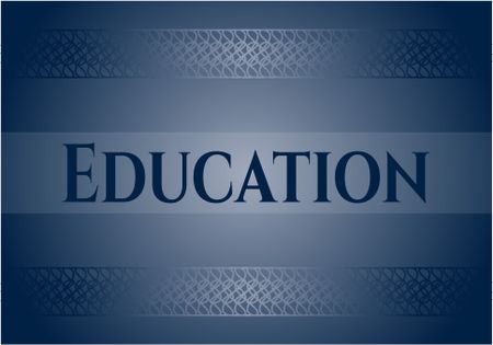 Education colorful banner