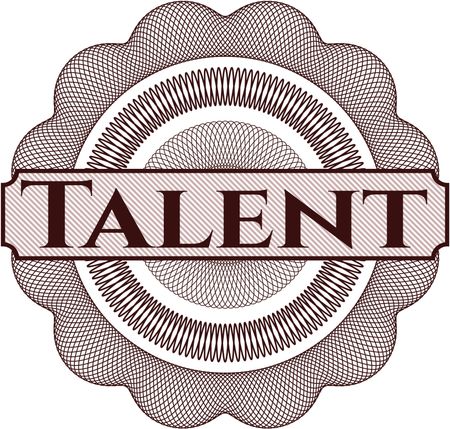 Talent linear rosette