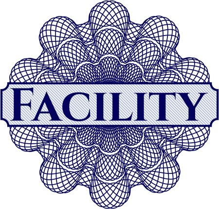 Facility abstract linear rosette