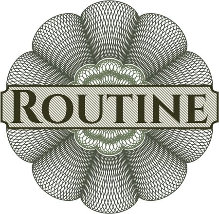 Routine linear rosette