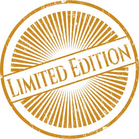 Limited Edition rubber texture