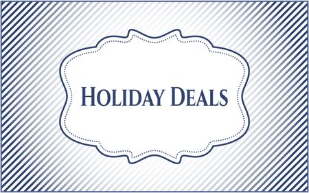 Holiday Deals banner or card
