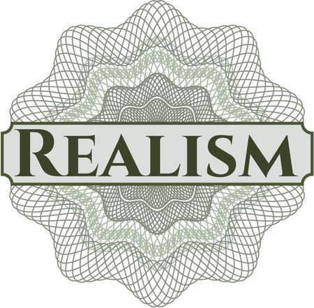 Realism money style rosette