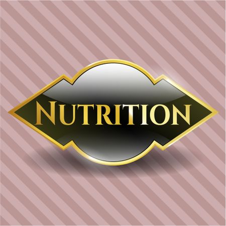 Nutrition gold emblem