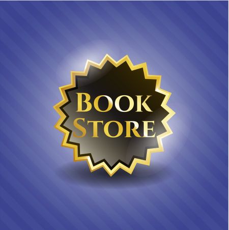 Book Store gold emblem