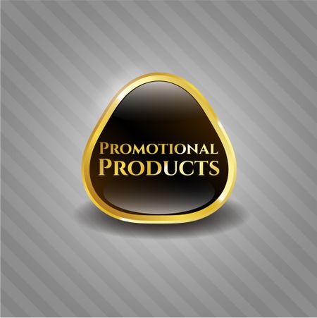 Promotional Products gold badge