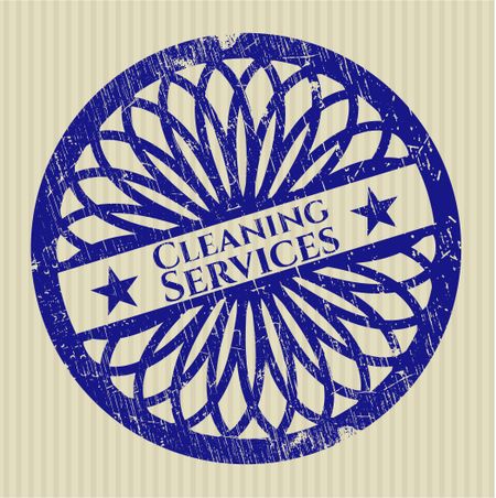 Cleaning Services rubber grunge texture seal