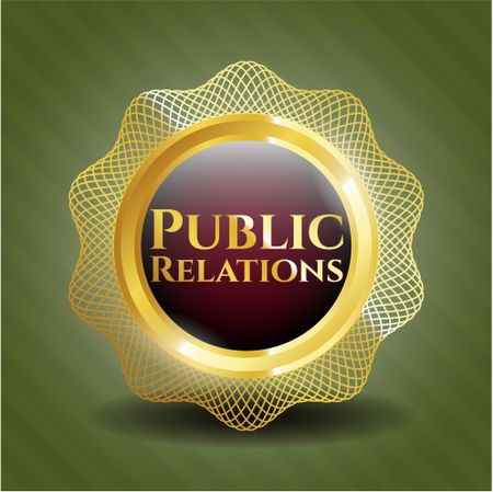Public Relations gold badge