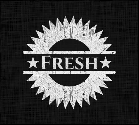 Fresh chalk emblem